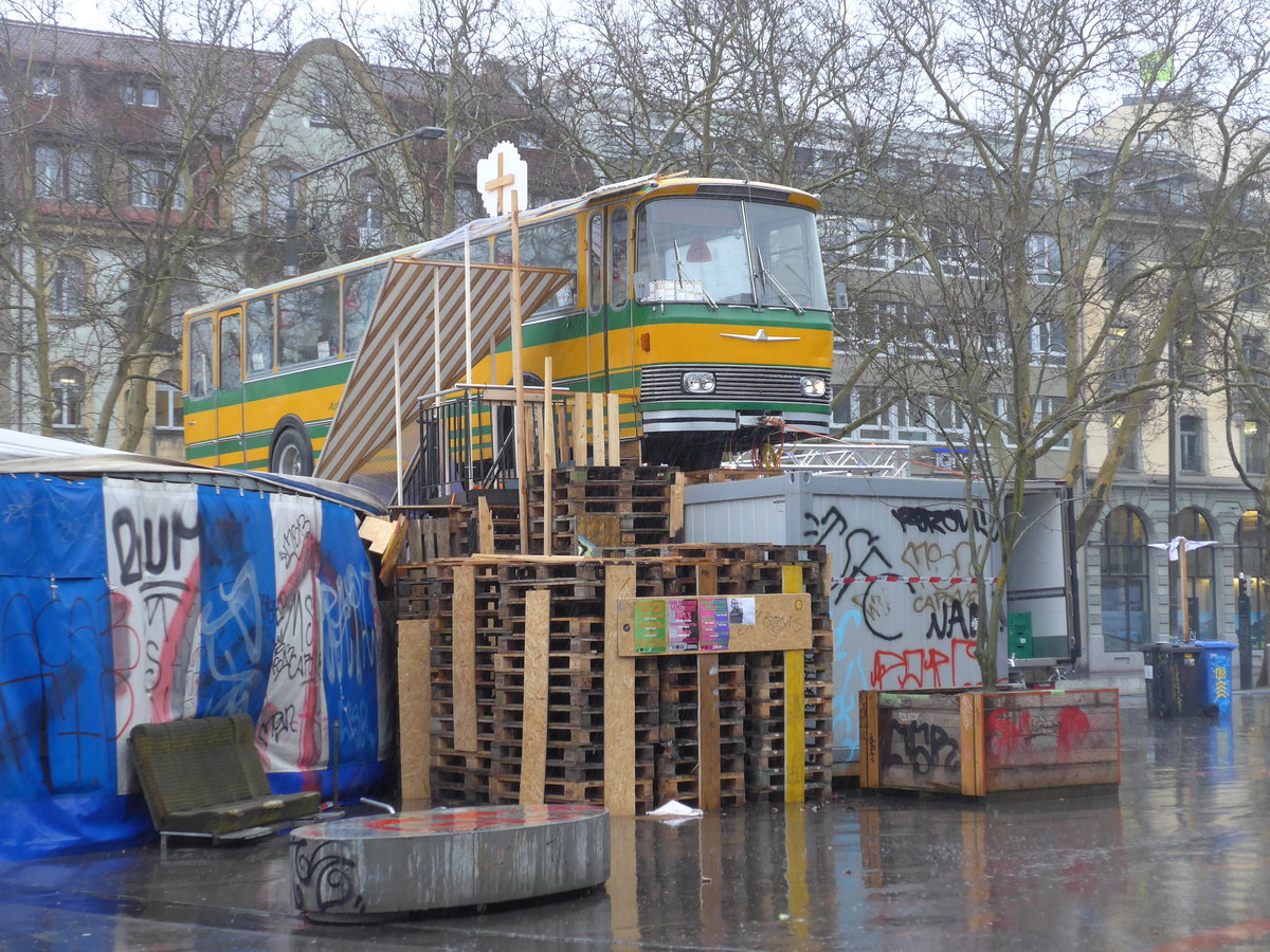 (201'937) - Outlawz, Bern - Nr. 6 - Neoplan (ex Privat in Linden; ex AvH Heimenschwand Nr. 6) am 4. Mrz 2019 in Bern, Schtzenmatte