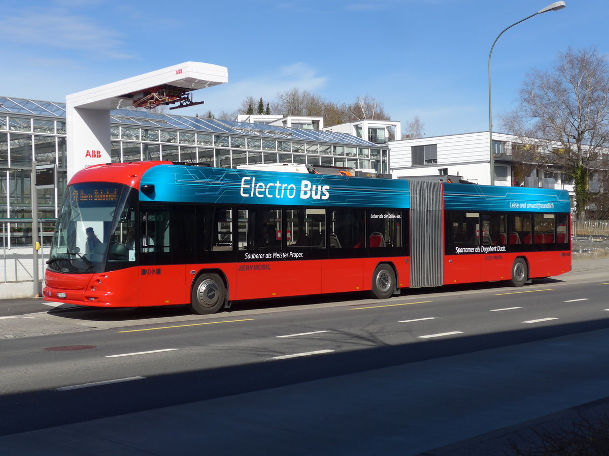 (202'344) - Bernmobil, Bern - Nr. 202/BE 750'202 - Hess/Hess am 12. Mrz 2019 in Kniz, Weiermatt