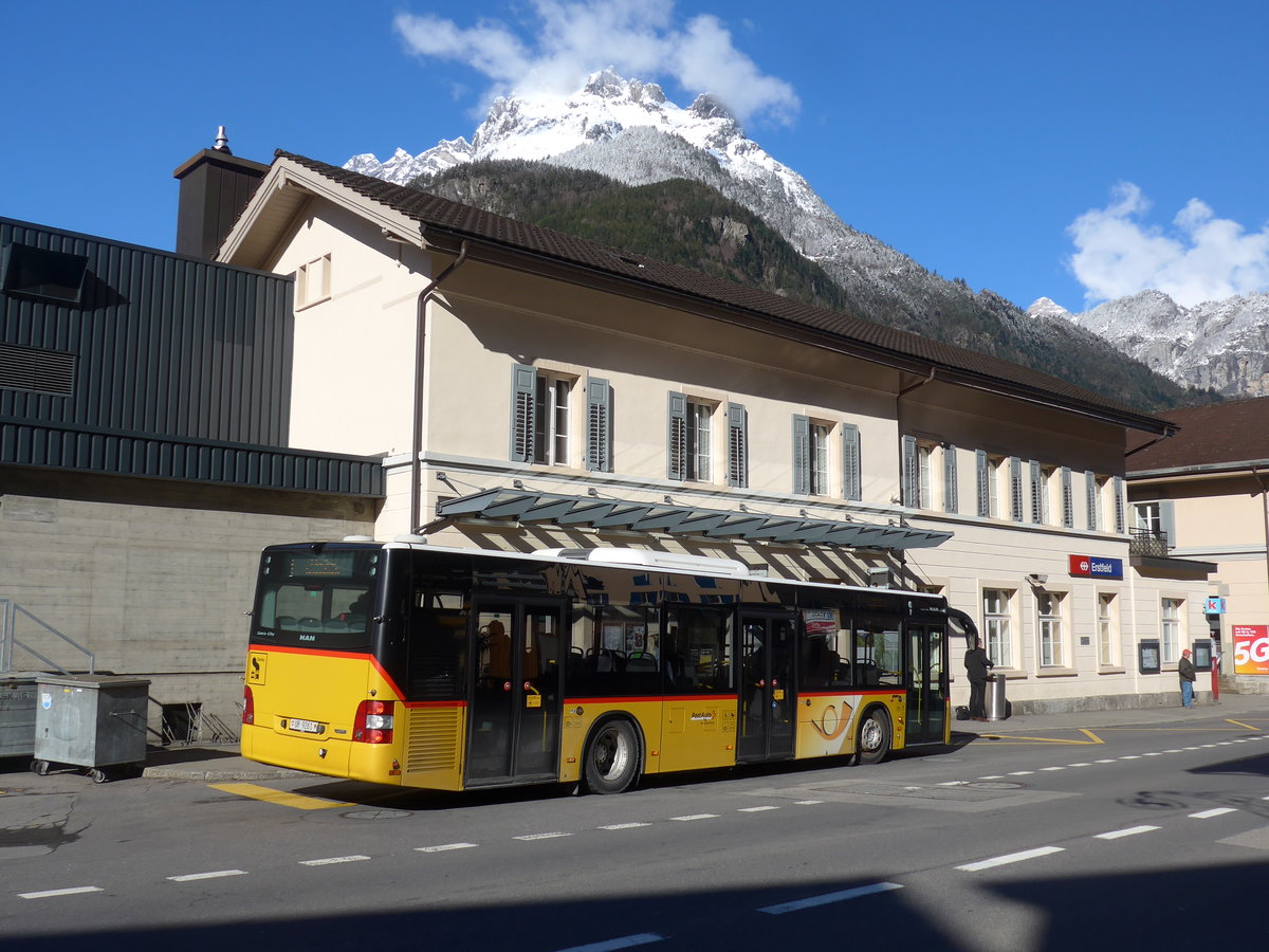 (202'518) - Mattli, Wassen - UR 9261 - MAN am 19. Mrz 2019 beim Bahnhof Erstfeld