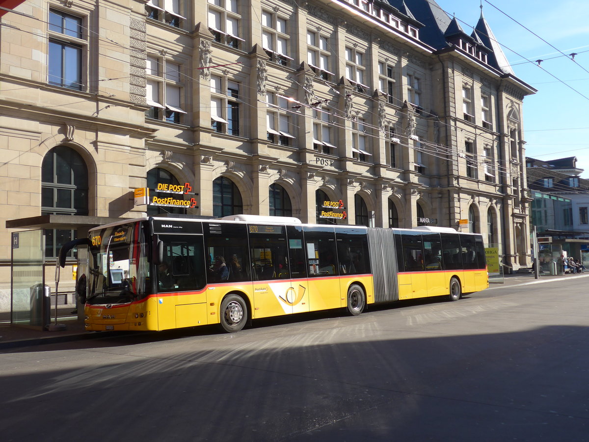 (202'771) - Moser, Flaach - Nr. 359/ZH 592'508 - MAN am 21. Mrz 2019 beim Hauptbahnhof Winterthur