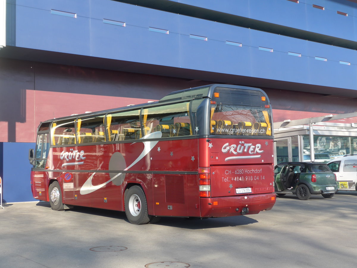 (202'915) - Grter, Hochdorf - Nr. 4/LU 176'155 - Neoplan am 23. Mrz 2019 in Luzern, KKL