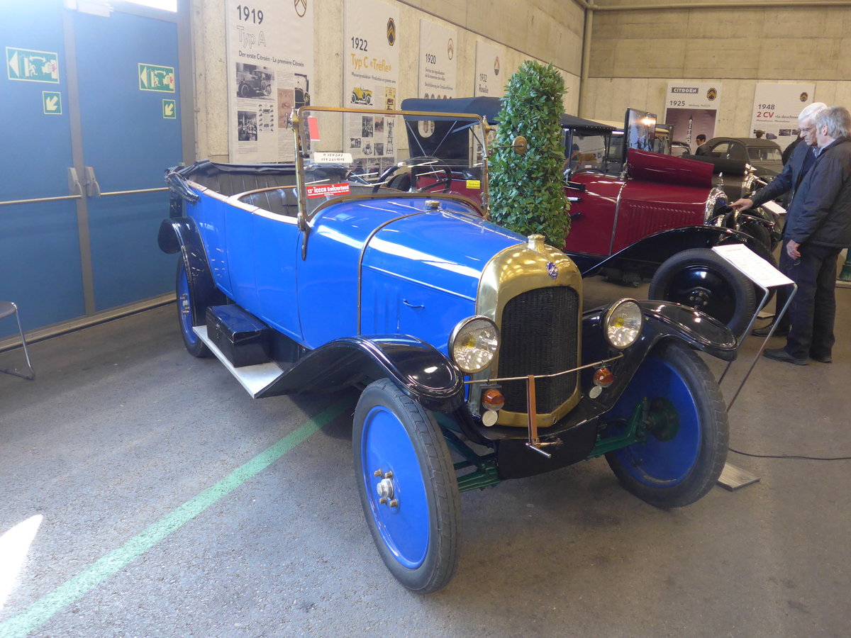 (203'092) - Citron am 24. Mrz 2019 in Granges-Paccot, Forum-Fribourg