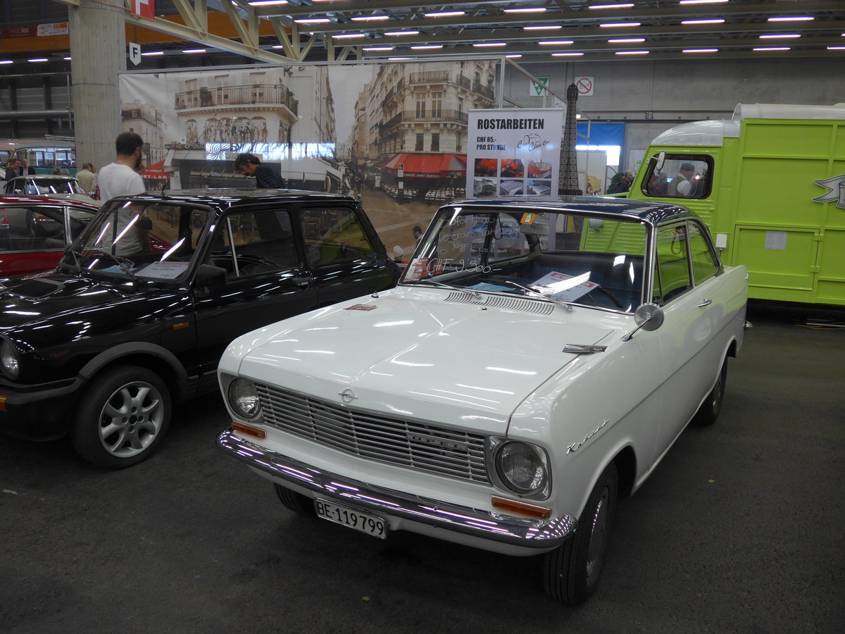 (203'101) - Opel - BE 119'799 - am 24. Mrz 2019 in Granges-Paccot, Forum-Fribourg