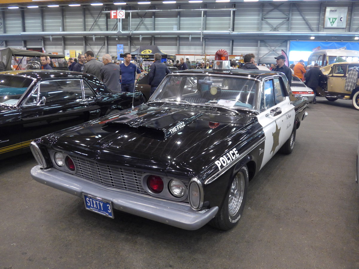 (203'130) - Plymouth - SIXTY 3 - am 24. Mrz 2019 in Granges-Paccot, Forum-Fribourg