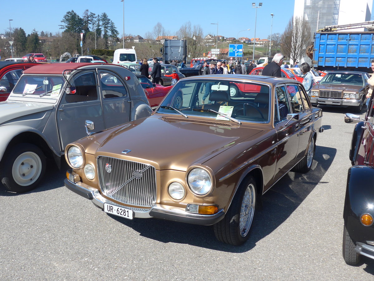 (203'170) - Volvo - UR 6281 - am 24. Mrz 2019 in Granges-Paccot, Forum-Fribourg