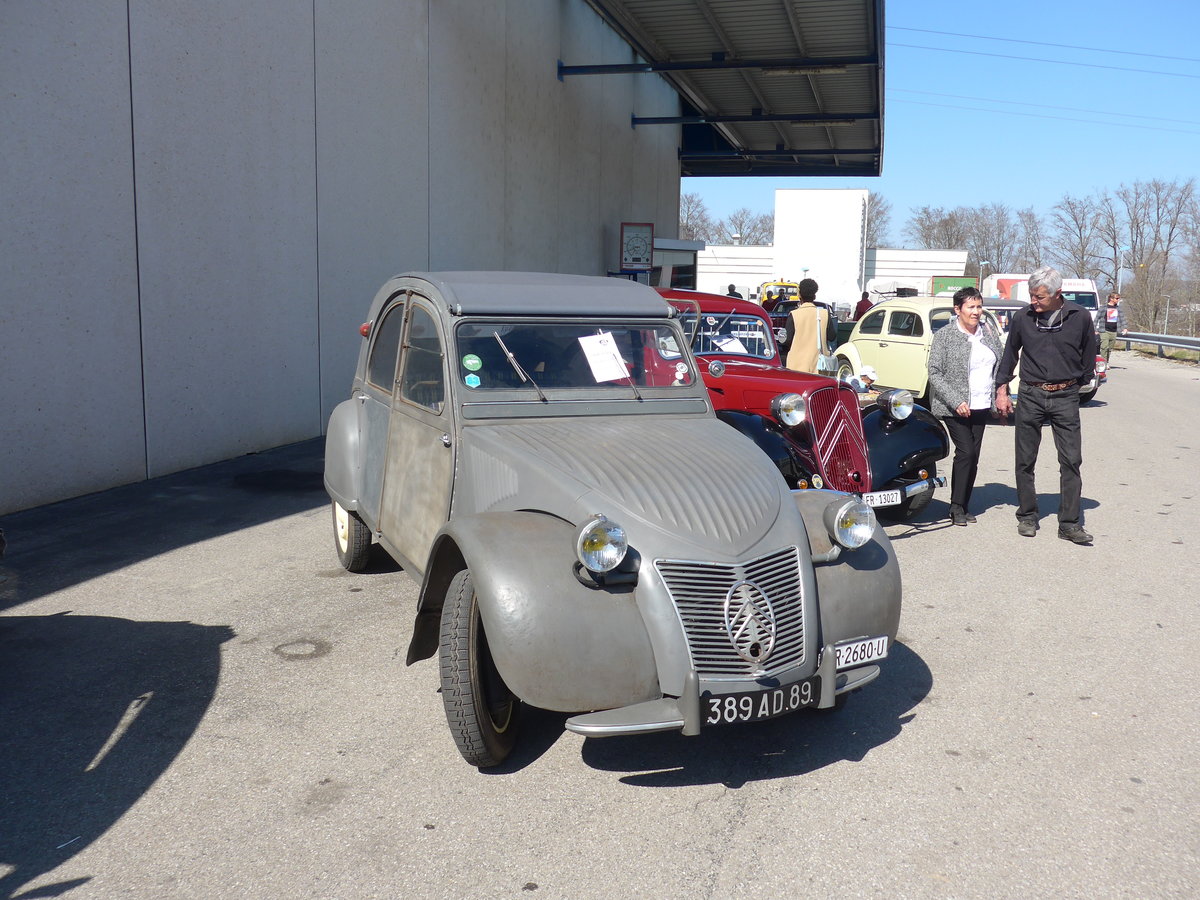 (203'187) - Citron - 389 AD 89/FR 2680 U - am 24. Mrz 2019 in Granges-Paccot, Forum-Fribourg