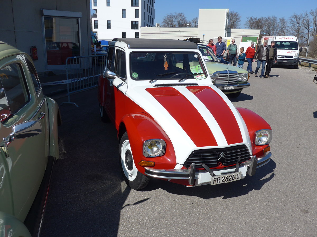 (203'190) - Citron - FR 2626 U - am 24. Mrz 2019 in Granges-Paccot, Forum-Fribourg