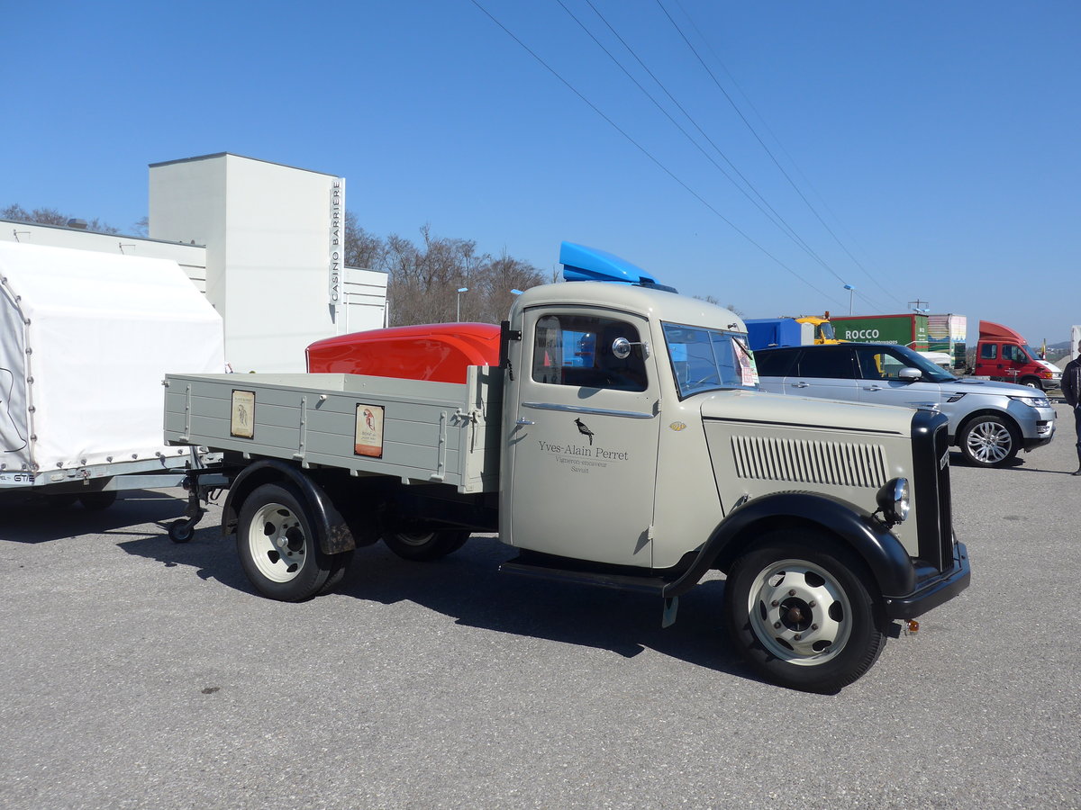 (203'198) - Perret, Savuit - VD 22'546 - Opel am 24. Mrz 2019 in Granges-Pacot, Forum-Fribourg