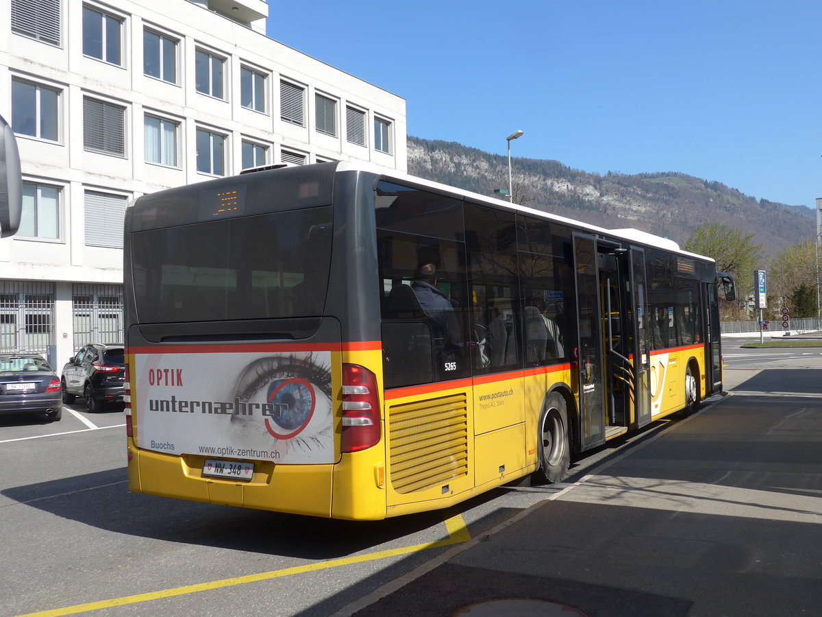 (203'297) - Thepra, Stans - Nr. 31/NW 348 - Mercedes am 30. Mrz 2019 beim Bahnhof Stans