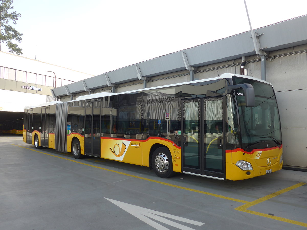 (203'866) - PostAuto Bern - Nr. 634/BE 734'634 - Mercedes am 22. April 2019 in Bern, Postautostation