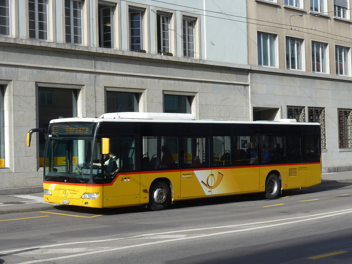 (203'870) - AVA Aarberg - Nr. 6/BE 666'081 - Mercedes am 22. April 2019 in Biel, Bahnhofplatz