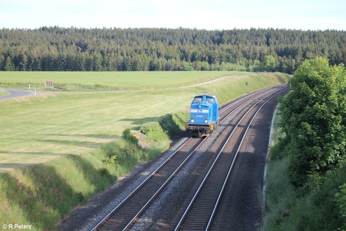 204 016-0 Lz bei Neudes in Richtung Hof. 02.06.22