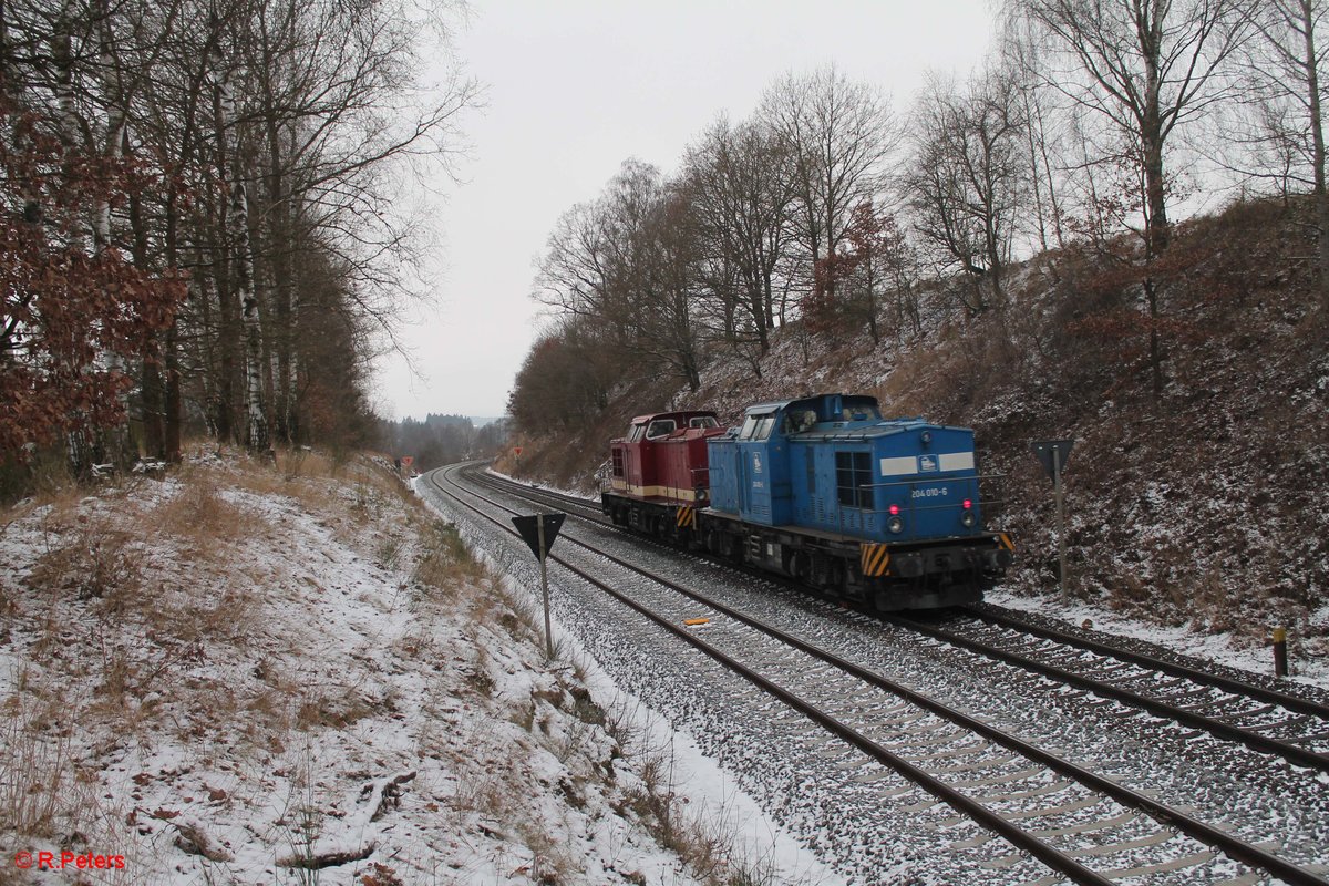 204 347-9 und 204 010 bei Naabdemenreuth. 03.01.17