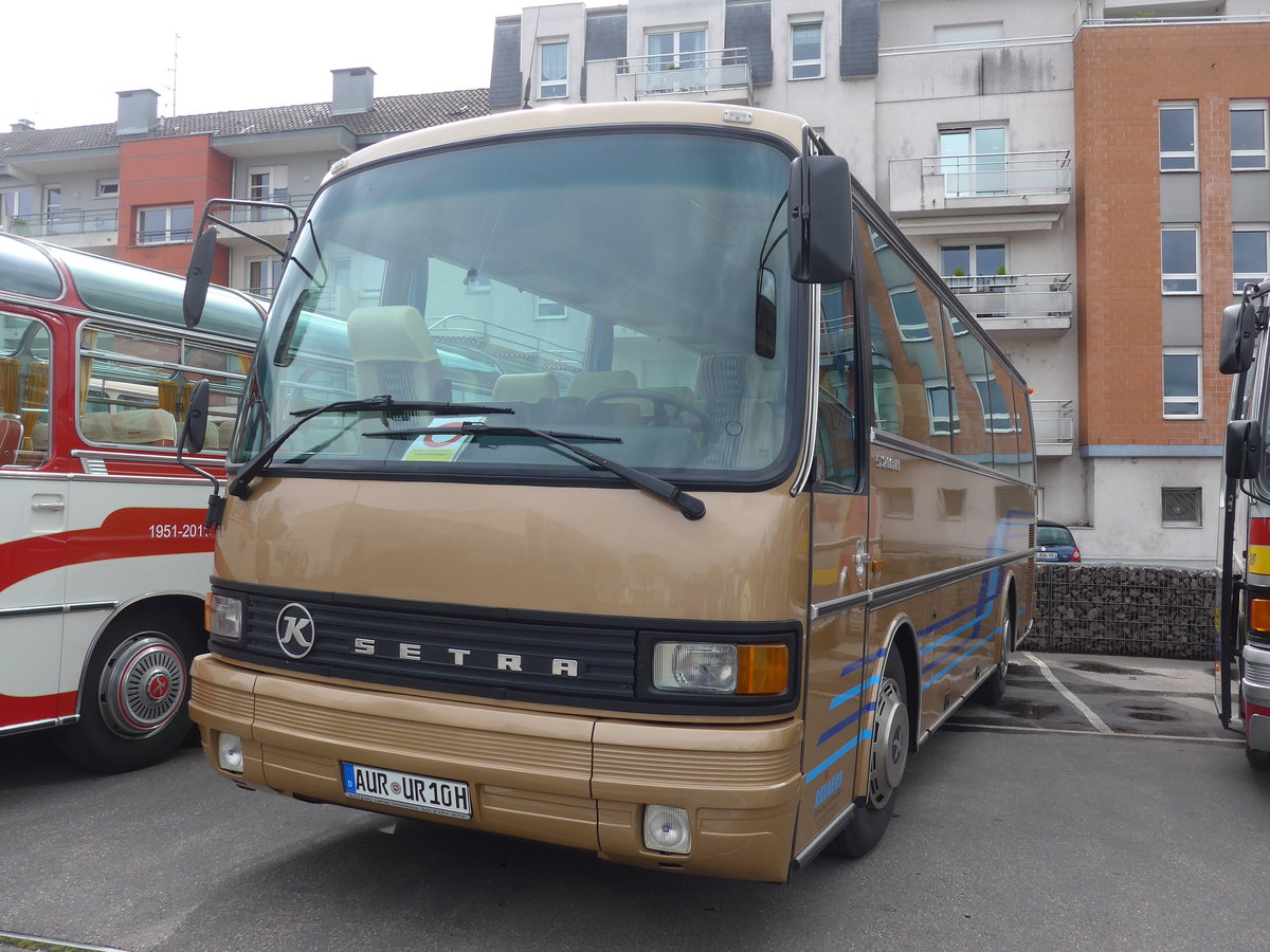 (204'024) - Aus Deutschland: ??? - AUR-UR 10H - Setra am 26. April 2019 in Haguenau, Parkplatz