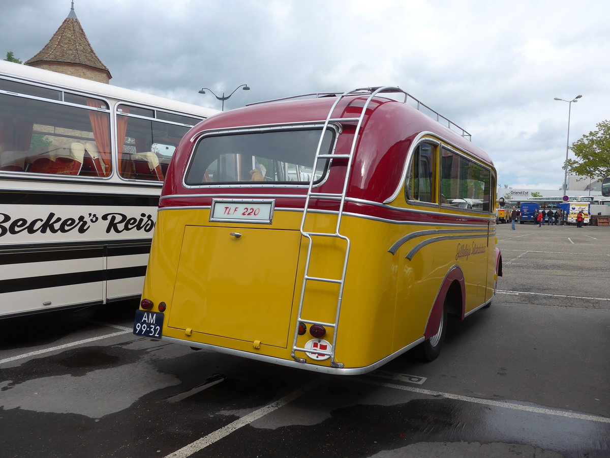 (204'027) - Aus Holland: Spierings, Rijkevoort - AM-99-32 - Opel/Andreasen (ex Srensen, DK-Gilleleje) am 26. April 2019 in Haguenau, Parkplatz