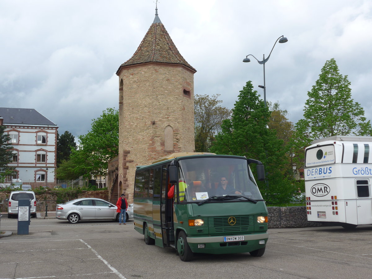 (204'042) - Aus Oesterreich: HCW Puchen - BN DW 303 - Mercedes/Auwrter am 26. April 2019 in Haguenau, Parkplatz