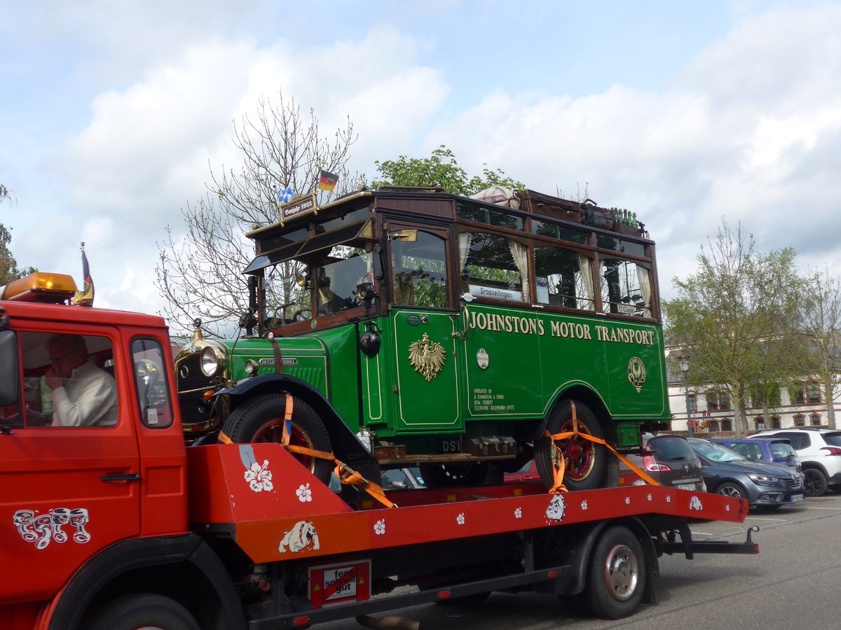 (204'054) - Aus Deutschland: Gross - DON 0754 - International (ex Johnston, GB-Richmond) am 26. April 2019 in Haguenau, Parkplatz