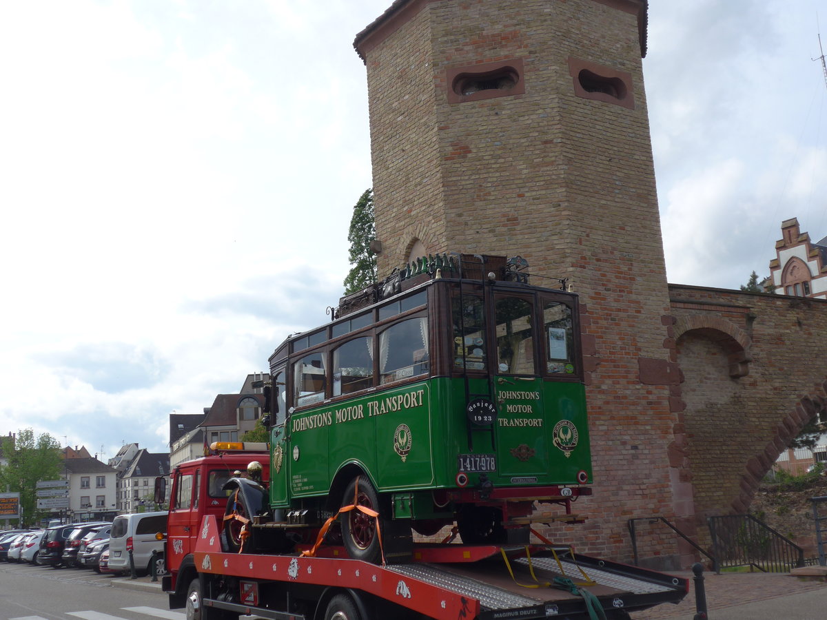 (204'055) - Aus Deutschland: Gross, Nrdlingen - DON 0754 - International (ex Johnston, GB-Richmond) am 26. April 2019 in Haguenau, Parkplatz