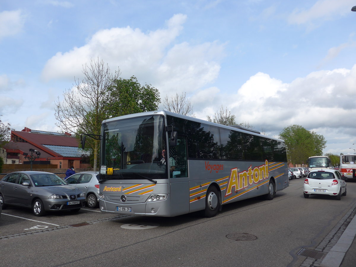 (204'060) - Antoni, Haguenau - CZ 896 ZR - Mercedes am 26. April 2019 in Haguenau, Parkplatz