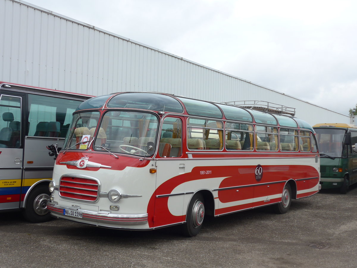 (204'249) - Aus Deutschland: Setra, Ulm - NU-SO 119H - Setra am 27. April 2019 in Wissembourg, AAF-Museum