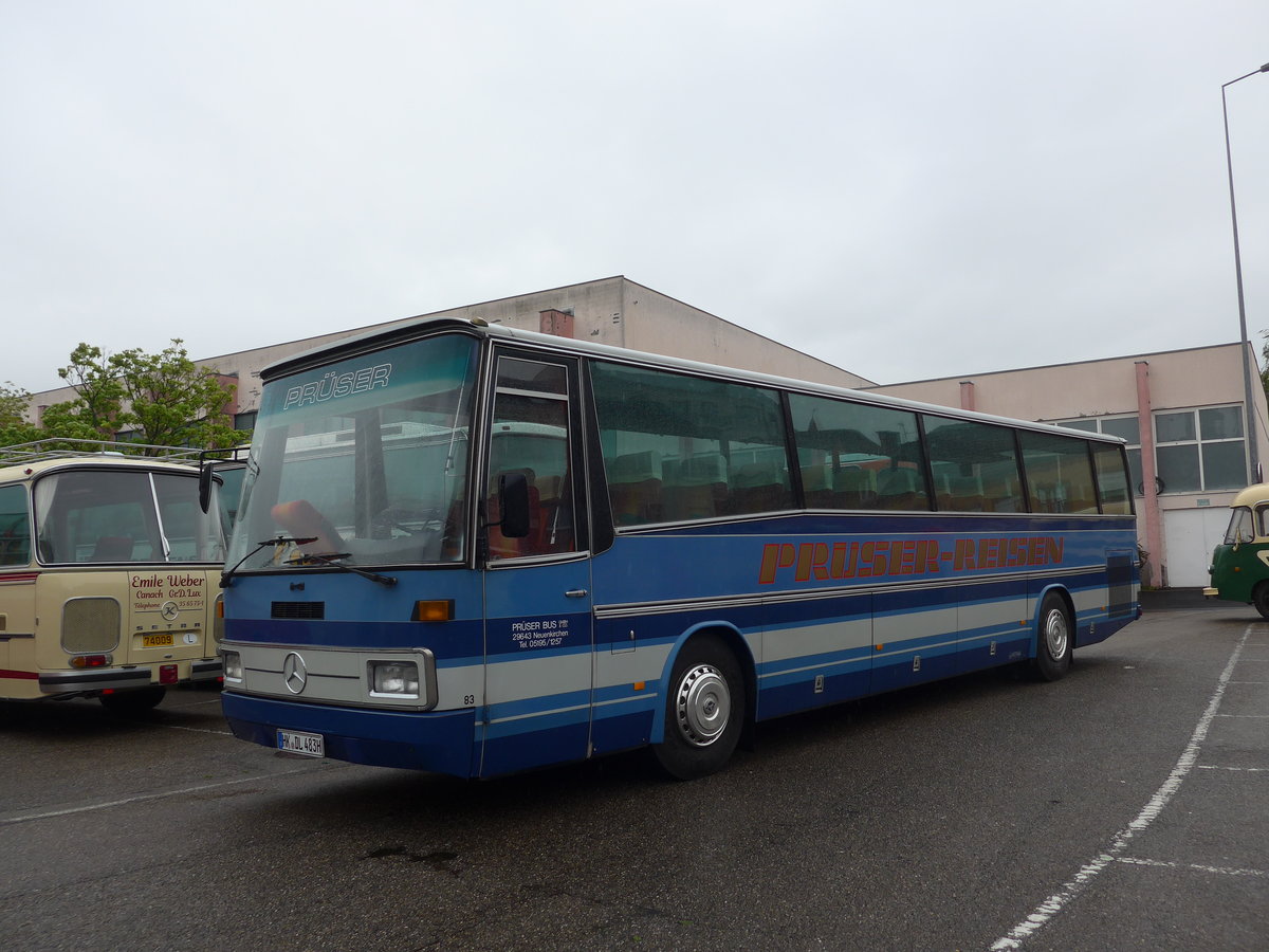 (204'400) - Aus Deutschland: Prser, Neuenkirchen - Nr. 83/HK-DL 483H - Mercedes/Vetter am 27. April 2019 in Haguenau, Parkplatz