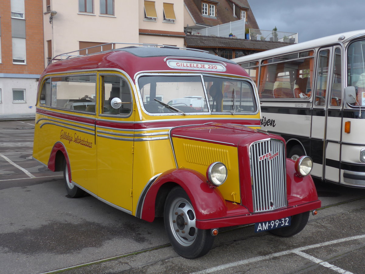 (204'473) - Aus Holland: Spierings, Rijkevoort - AM-99-32 - Opel (ex Gilleleje, DK-Selskabsbus) am 28. April 2019 in Haguenau, Parkplatz