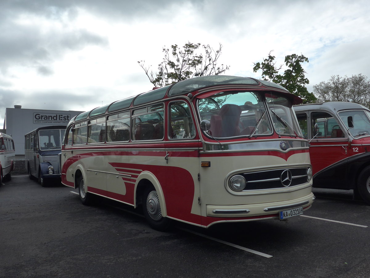 (204'486) - Aus Deutschland: ??? - KA-O 3210H - Mercedes/Vetter am 28. April 2019 in Haguenau, Parkplatz