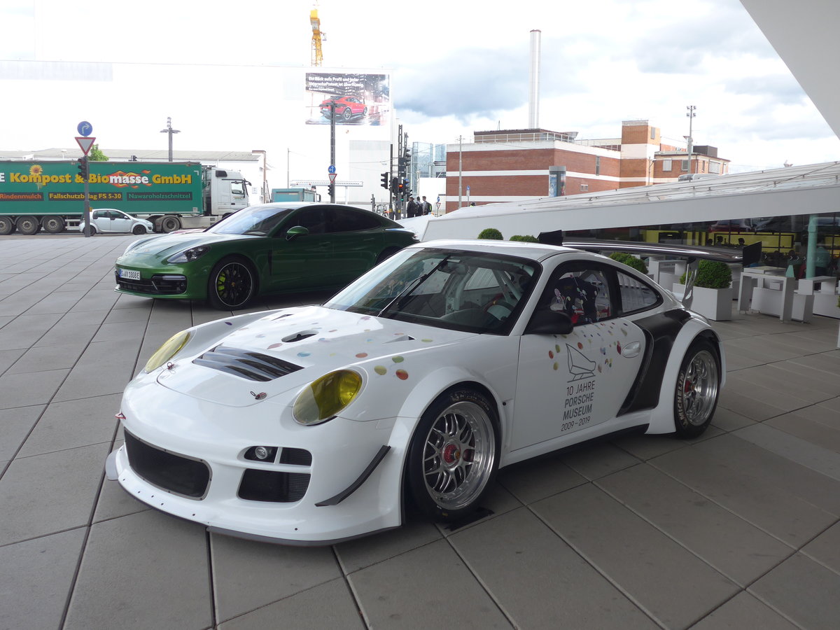 (204'589) - Porsche  10 Jahre Porsche Museum  am 9. Mai 2019 in Zuffenhausen, Porsche Museum