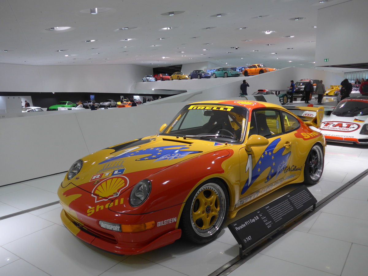 (204'625) - Porsche 911 am 9. Mai 2019 in Zuffenhausen, Porsche Museum