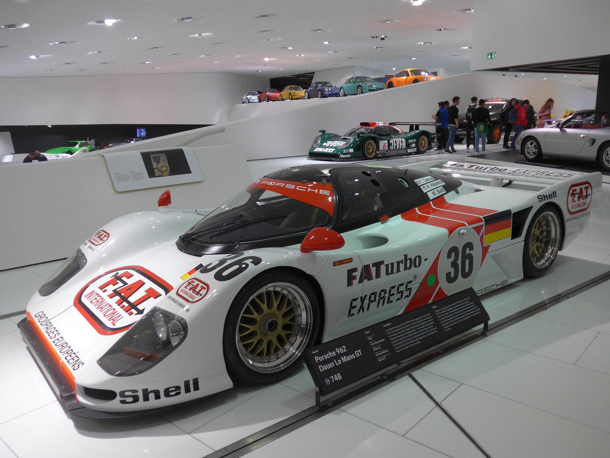 (204'628) - Porsche 962 am 9. Mai 2019 in Zuffenhausen, Porsche Museum