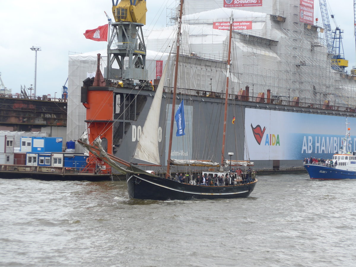 (204'741) - 830. Hafengeburtstag mit Schiffsparade am 10. Mai 2019 auf der Elbe in Hamburg