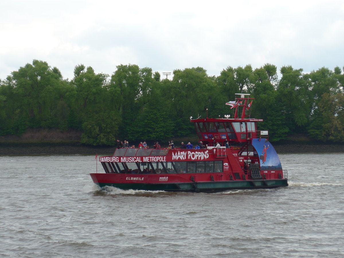 (204'791) - 830. Hafengeburtstag mit Schiffsparade am 10. Mai 2019 auf der Elbe in Hamburg
