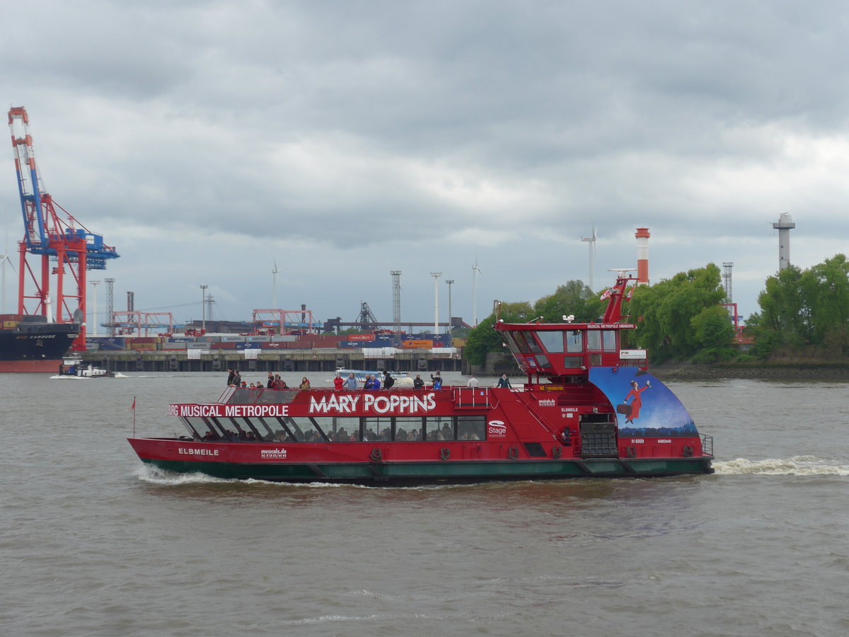 (204'792) - 830. Hafengeburtstag mit Schiffsparade am 10. Mai 2019 auf der Elbe in Hamburg