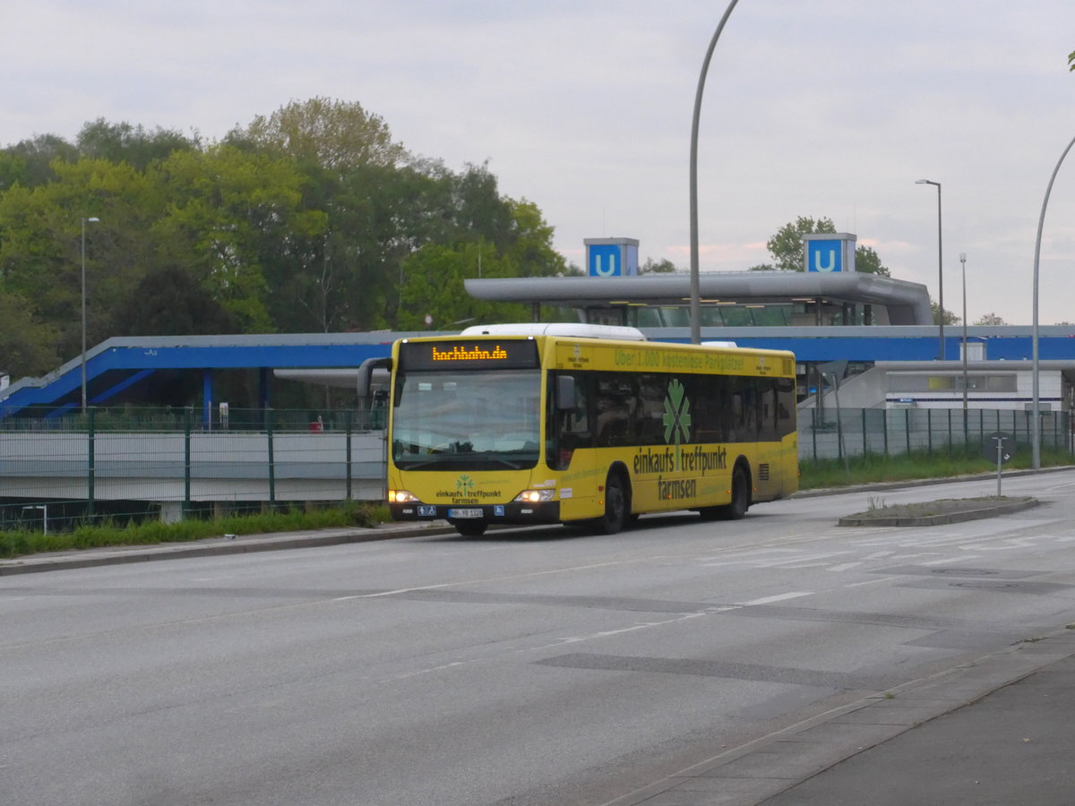 (204'846) - HHA Hamburg - Nr. 1328/HH-YB 1328 - Mercedes am 11. Mai 2019 in Hamburg, U-Bahnhof Billstedt