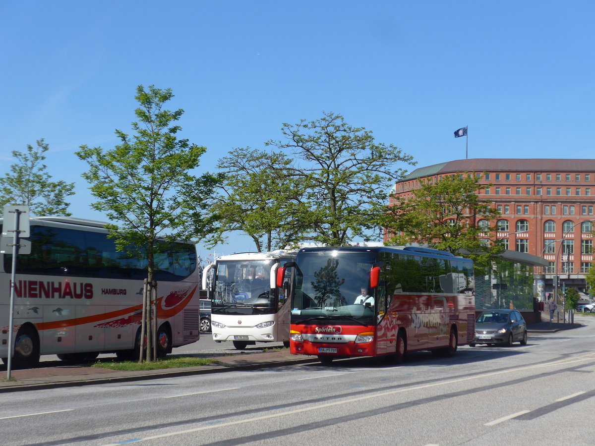 (204'890) - Sprlein, Burgebrach - BA-MS 788 - Setra am 11. Mai 2019 in Hamburg