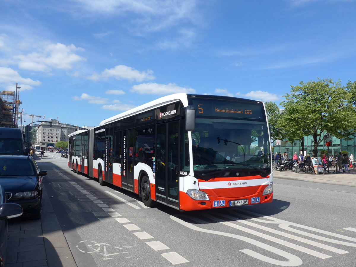 (204'939) - HHA Hamburg - Nr. 4808/HH-YB 4808 - Mercedes am 11. Mai 2019 in Hamburg, Jungfernstieg