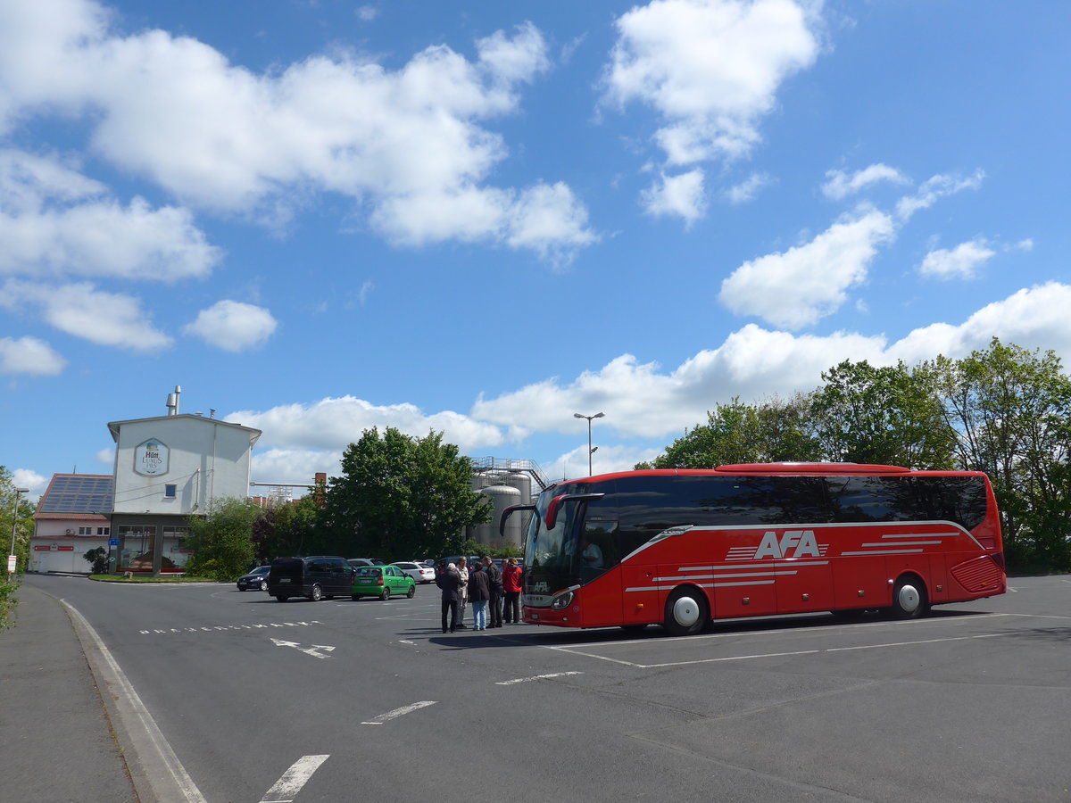 (204'982) - Aus der Schweiz: AFA Adelboden - Nr. 15/BE 26'702 - Setra am 12. Mai 2019 in Baunatal, Htt-Brauerei