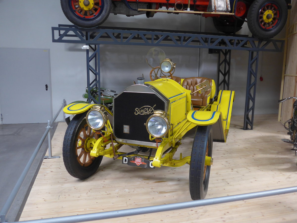 (205'006) - Mercedes-Simplex am 13. Mai 2019 in Sinsheim, Museum