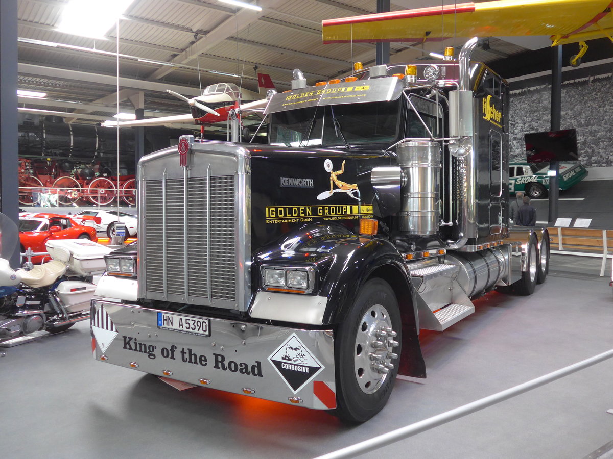 (205'007) - Golden Group - HN-A 5390 - Kenworth am 13. Mai 2019 in Sinsheim, Museum