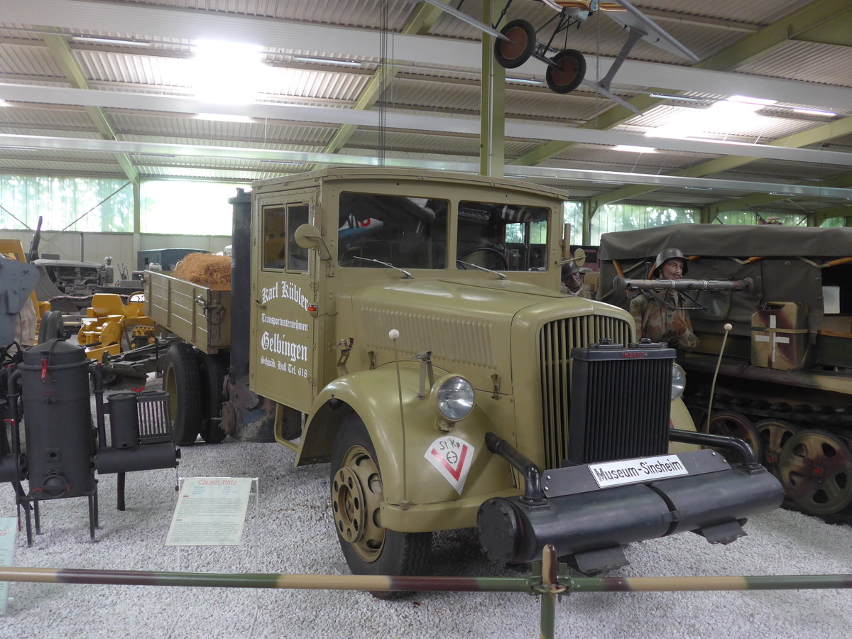 (205'039) - Kbler, Gelblingen - Opel am 13. Mai 2019 in Sinsheim, Museum