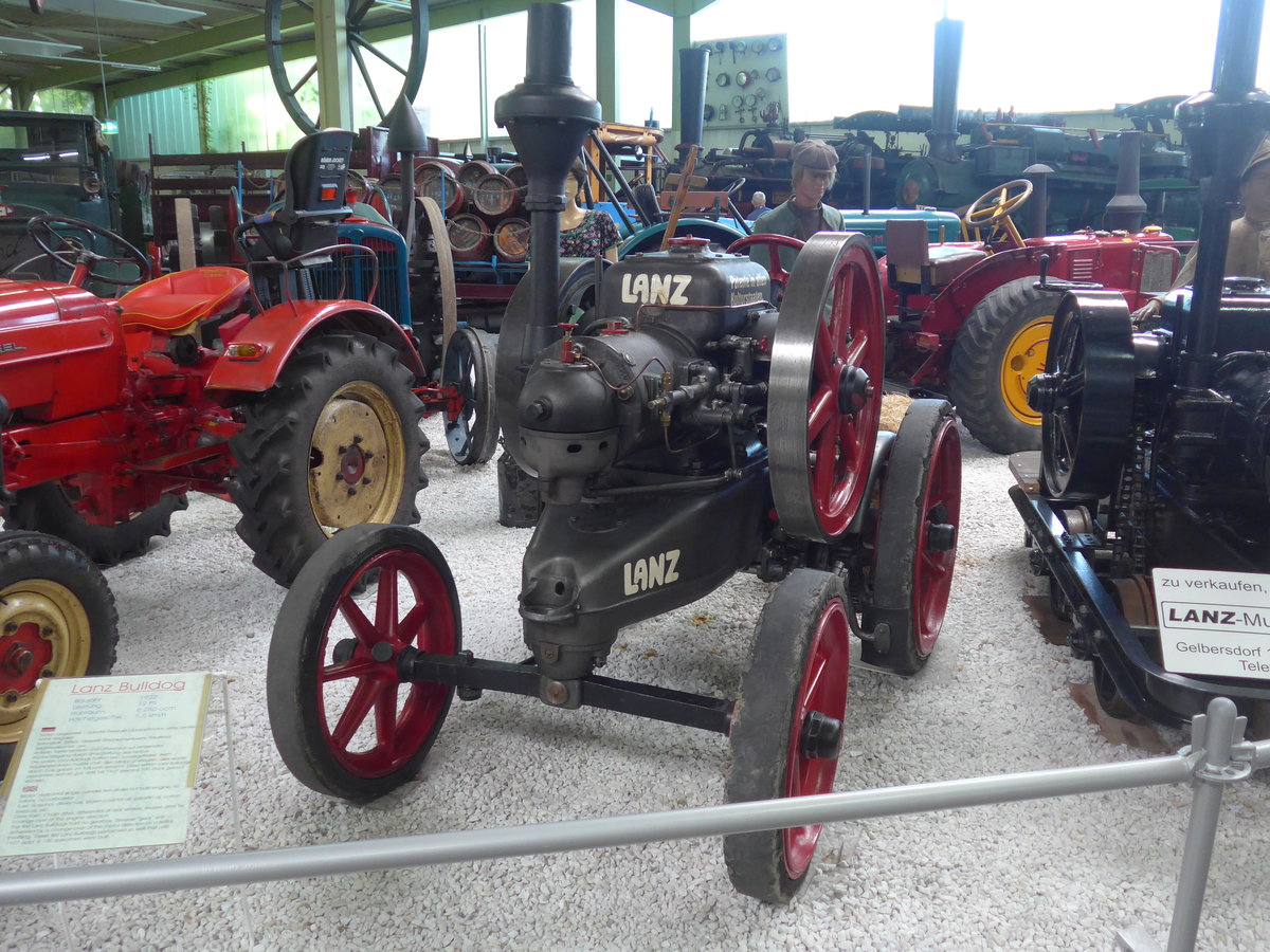 (205'065) - Lanz Bulldog am 13. Mai 2019 in Sinsheim, Museum