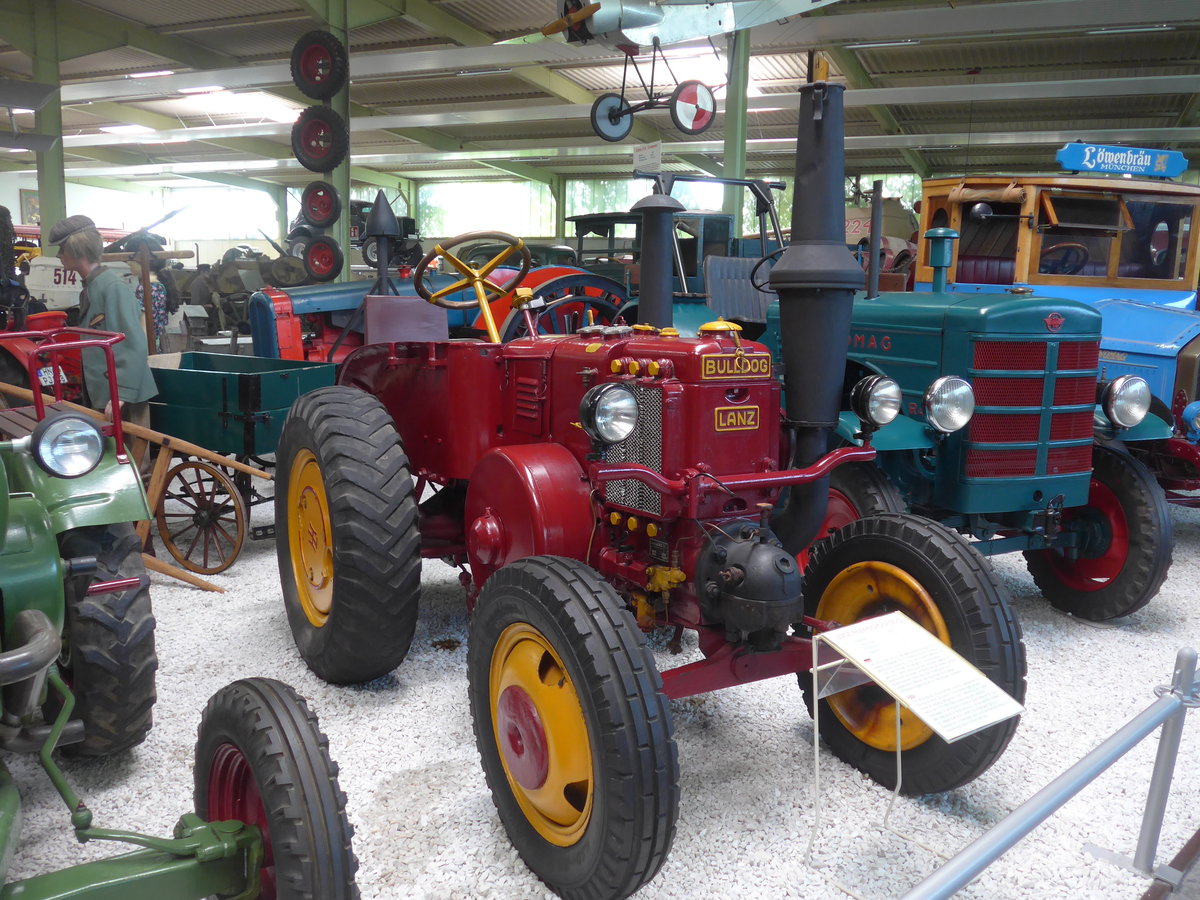 (205'067) - Lanz Bulldog am 13. Mai 2019 in Sinsheim, Museum