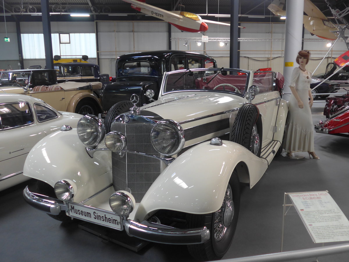 (205'092) - Mercedes am 13. Mai 2019 in Sinsheim, Museum