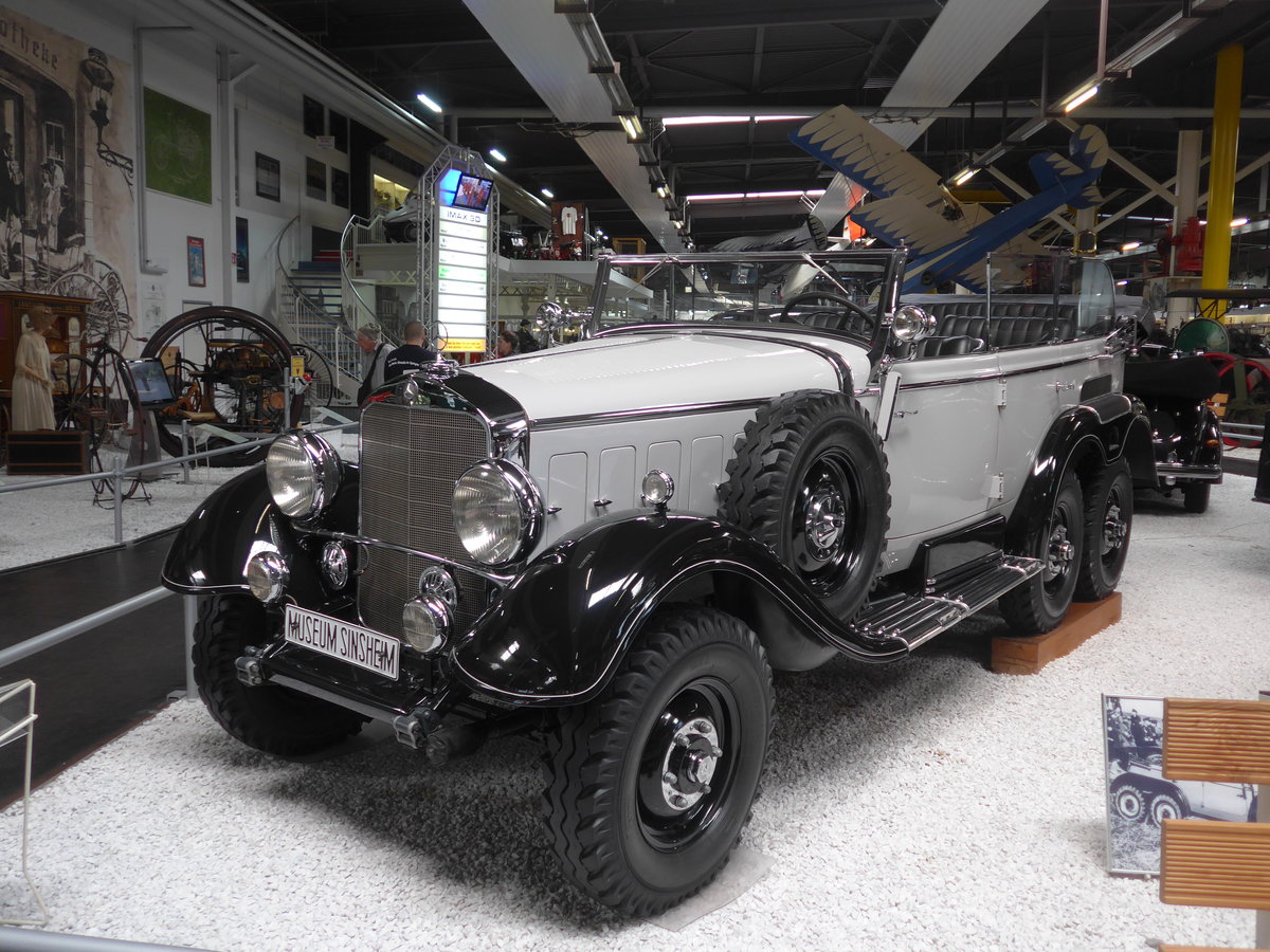 (205'142) - Mercedes am 13. mai 2019 in Sinsheim, Museum
