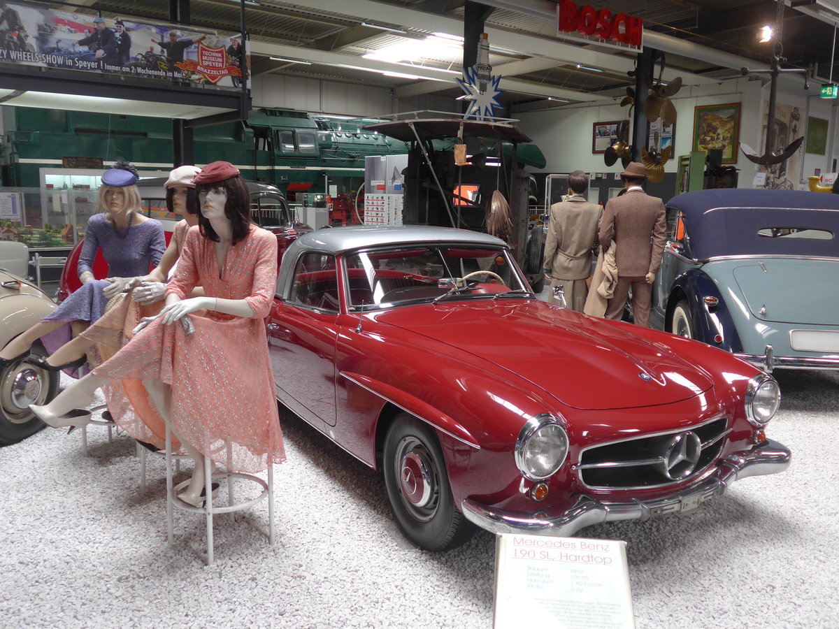 (205'152) - Mercedes am 13. Mai 2019 in Sinsheim, Museum