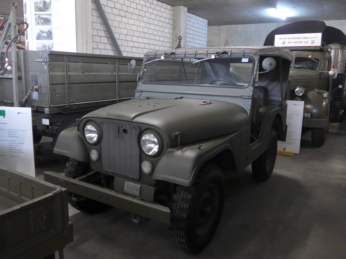(205'211) - Willys am 18. Mai 2019 in Neuheim, ZDT