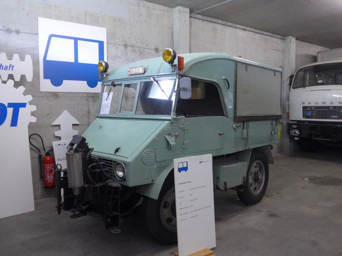 (205'236) - ZVB Zug - Mercedes Unimoc am 18. Mai 2019 in Neuheim, ZDT