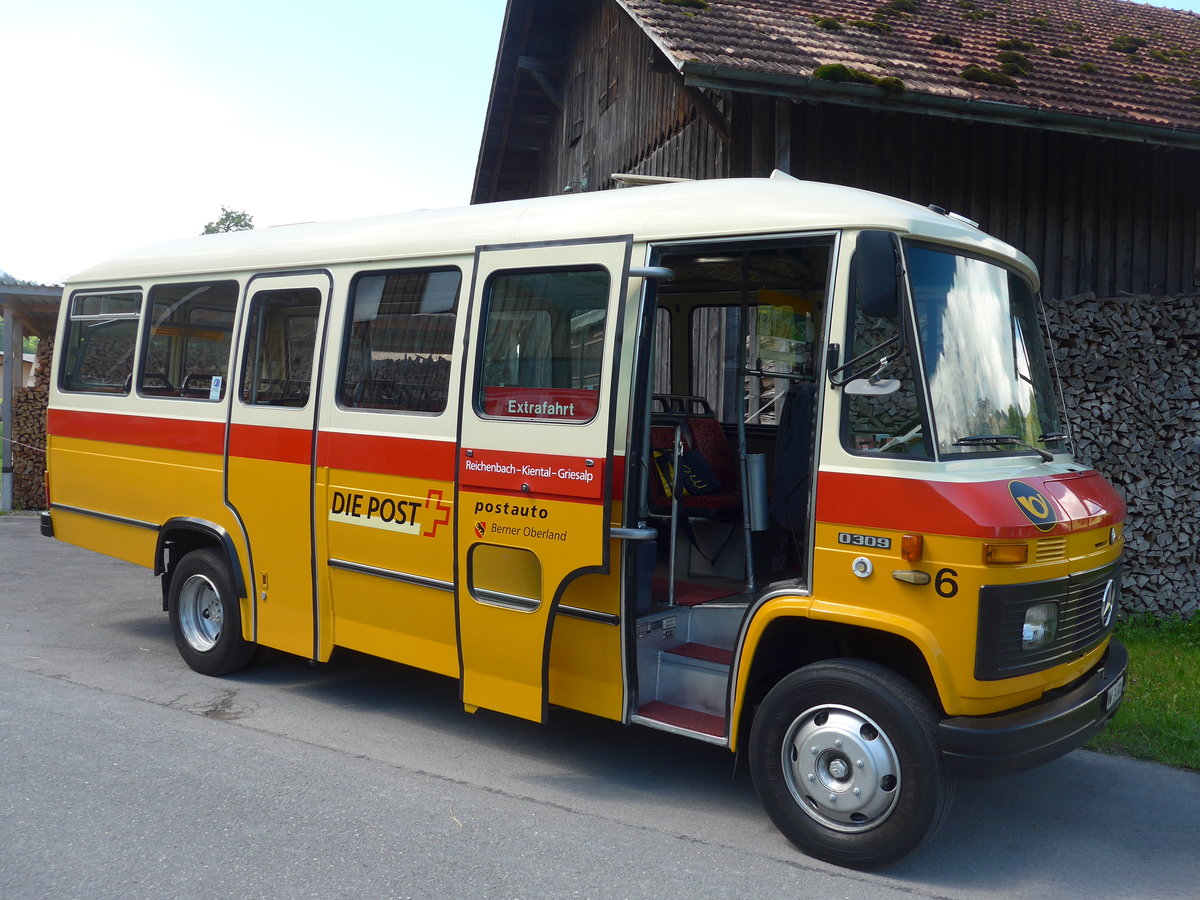 (205'615) - Mller, Ennetmoos - Nr. 6/NW 24'301 - Mercedes (ex Portenier, Adelboden Nr. 6; ex Geiger, Adelboden Nr. 6) am 30. Mai 2019 in Ennetmoos, Garage