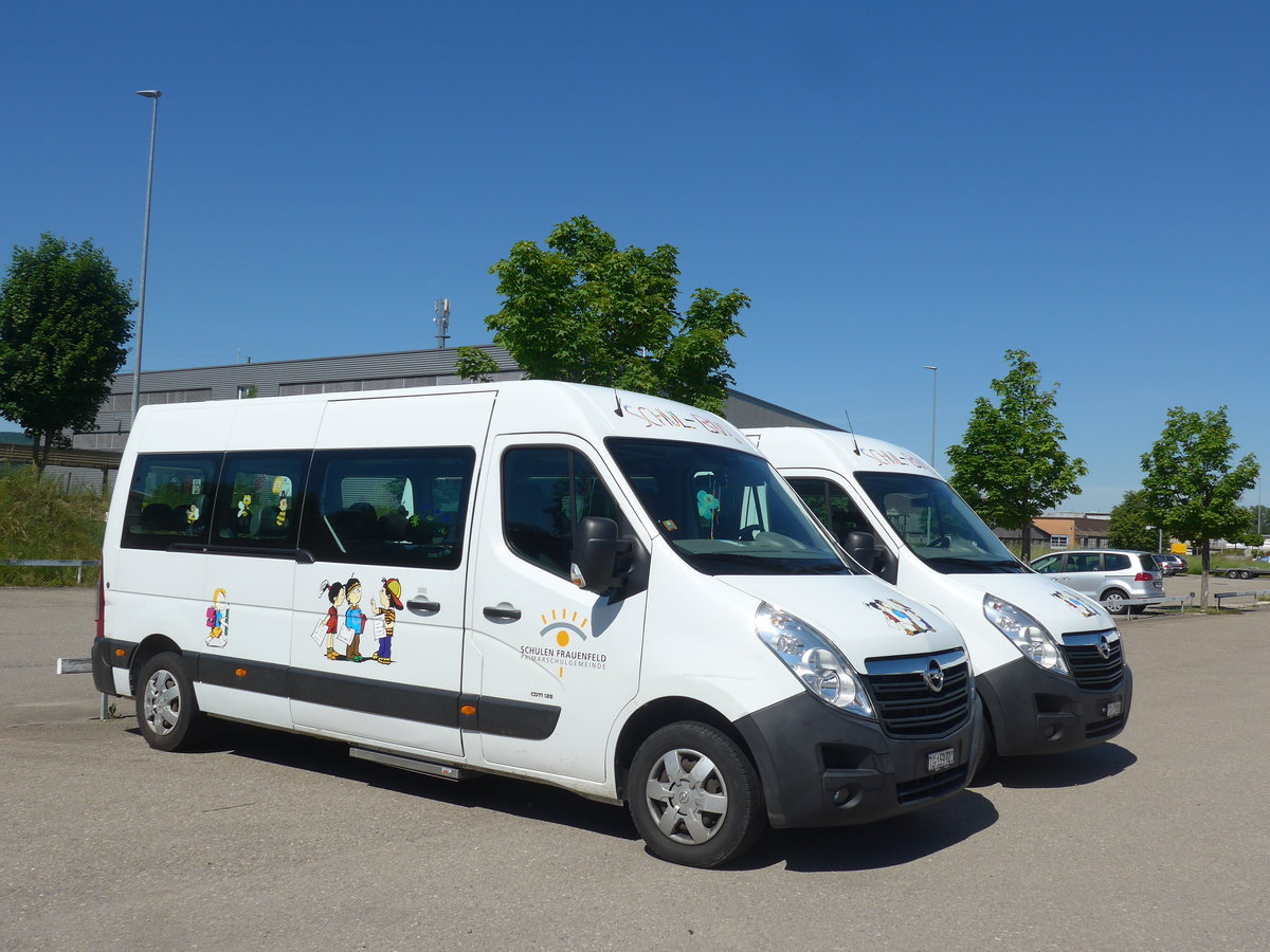 (205'741) - Primarschulgemeinde, Frauenfeld - TG 159'720 - Opel am 2. Juni 2019 in Frauenfeld, Langdorfstrasse