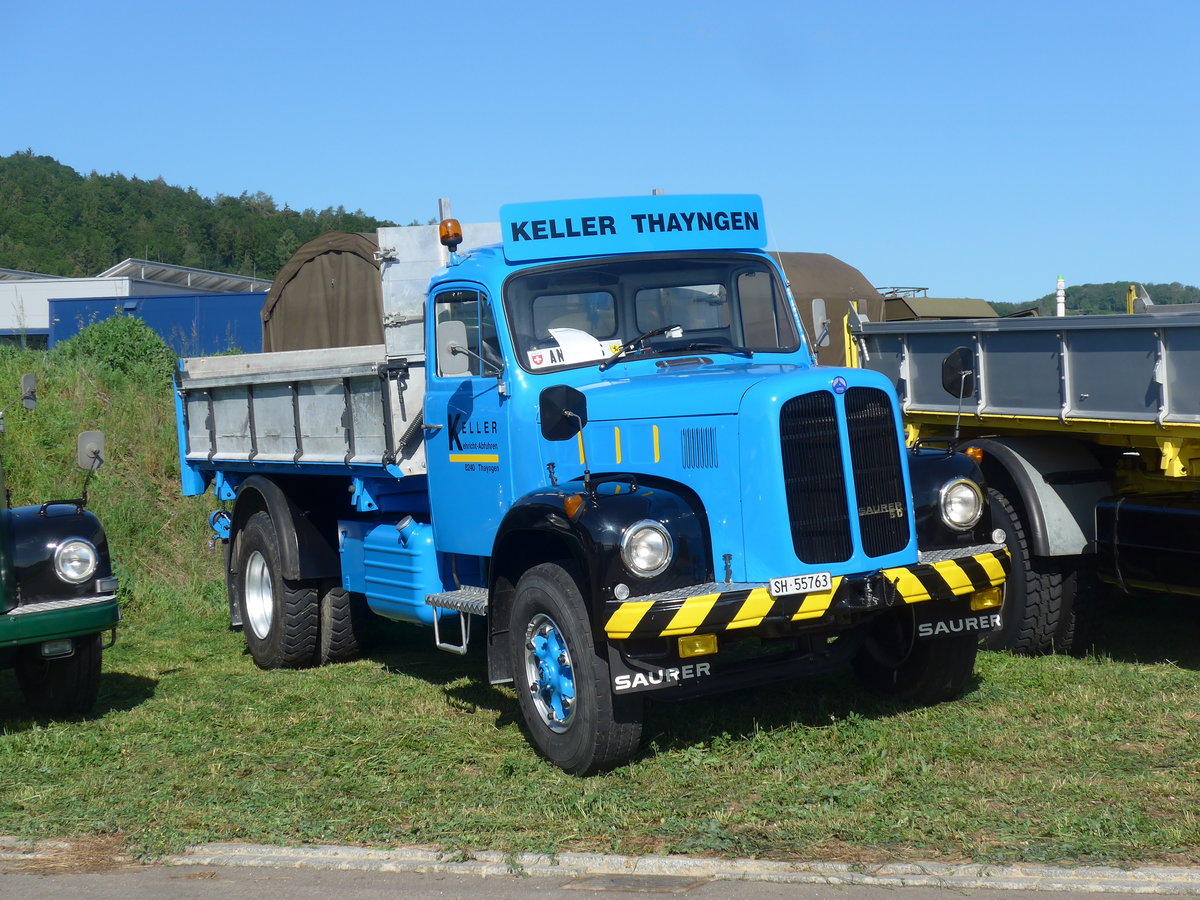 (205'752) - Keller, Thayngen - SH 55'763 - Saurer am 8. Juni 2019 in Thayngen, Saurertreffen